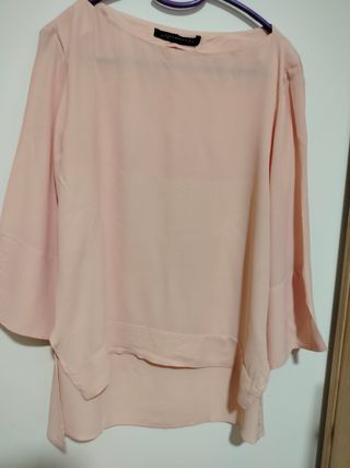 Blusa rosa de Zara