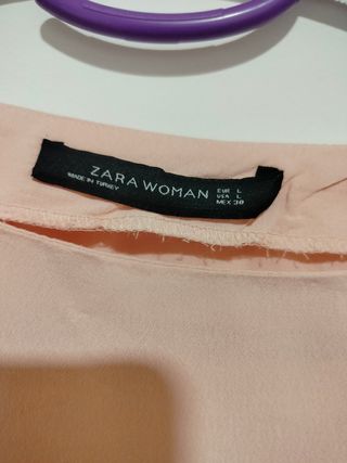 Blusa rosa de Zara