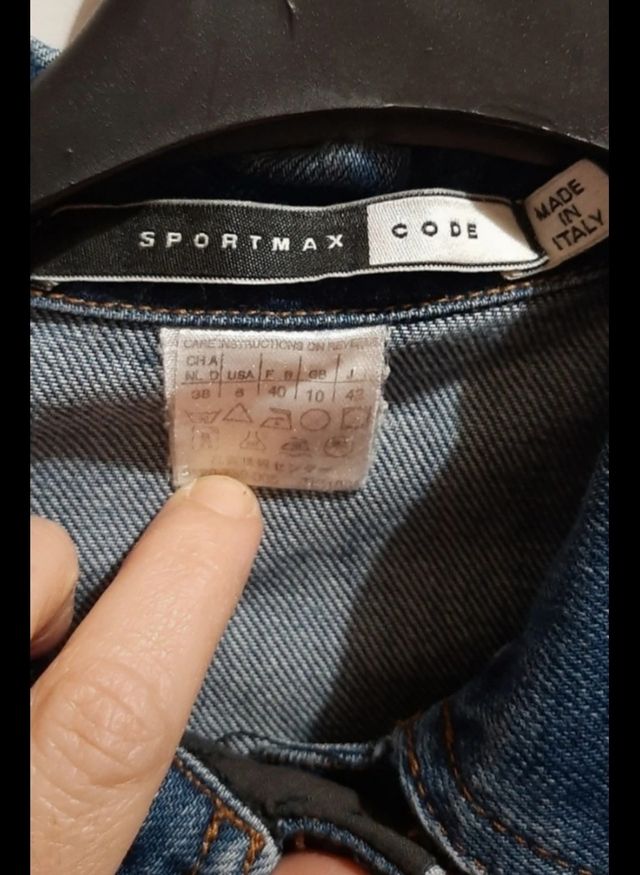 Giacchino jeans donna Sportmax