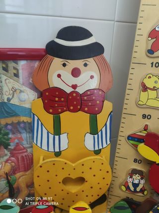 Conjunto infantil  madera  habitacio