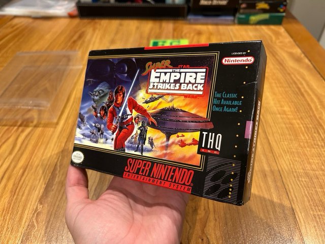 Super Star wars Empire Super Nintendo snes