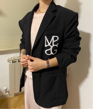 Americana mujer oversize