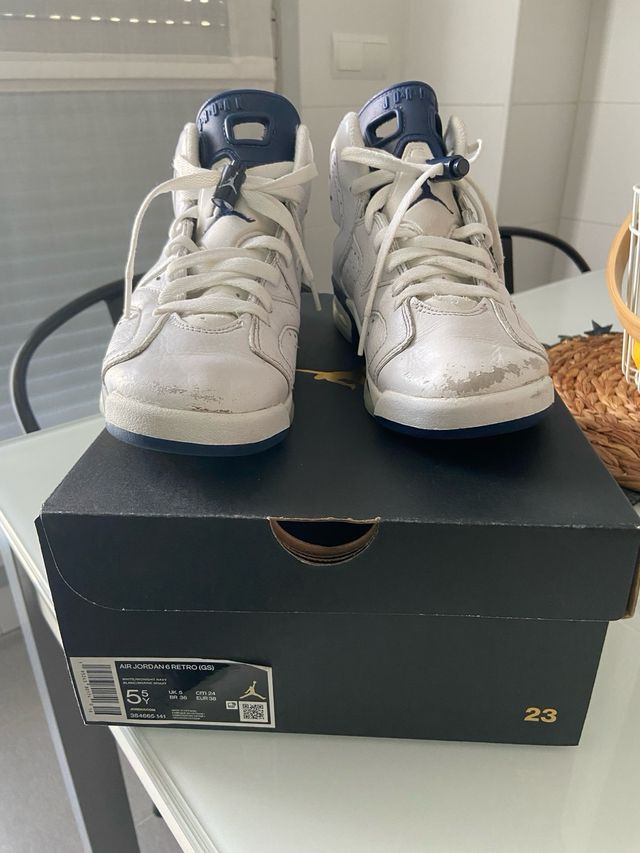 NIKE JORDAN 6 RETRO TALLA 38