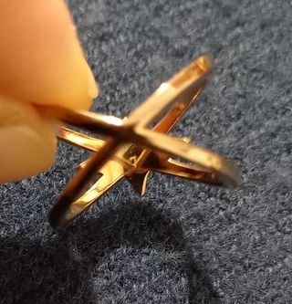 Anello acciaio rosè gold Michael Kors