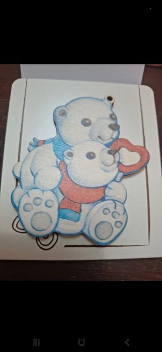 Pendenti chiudipacco natalizi