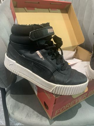 Zapatillas puma negras talla 33