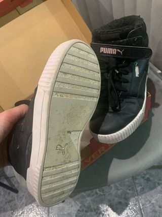 Zapatillas puma negras talla 33
