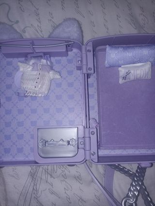 Na Na Na Surprise! Mochila gato morado