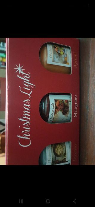 Christmas light, 3 candele natalizie
