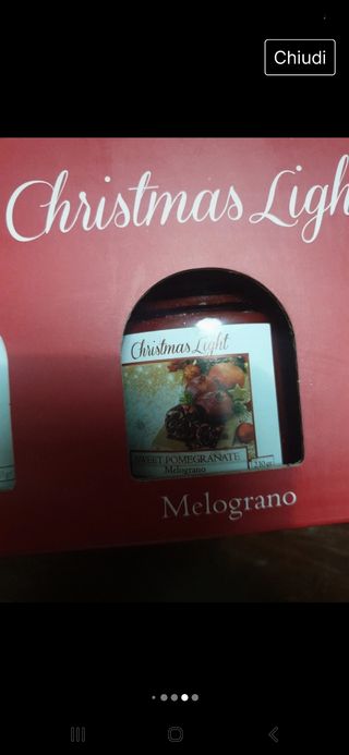 Christmas light, 3 candele natalizie