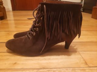 Botines maje marrón chocolate 