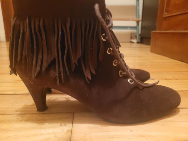 Botines maje marrón chocolate #maje #marrón #brown