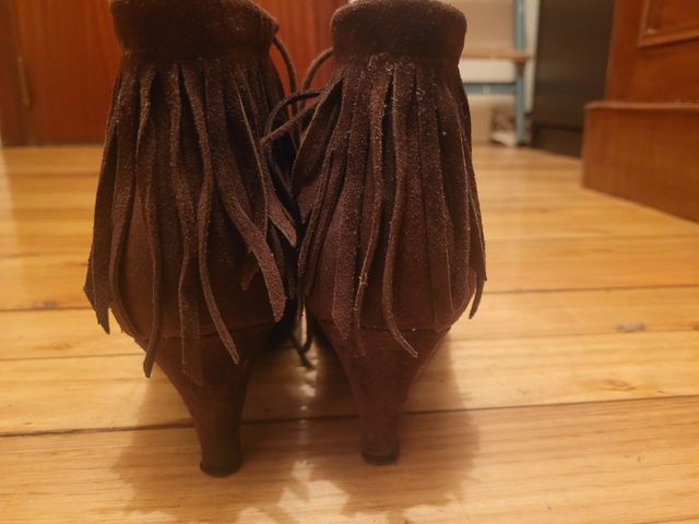 Botines maje marrón chocolate #maje #marrón #brown