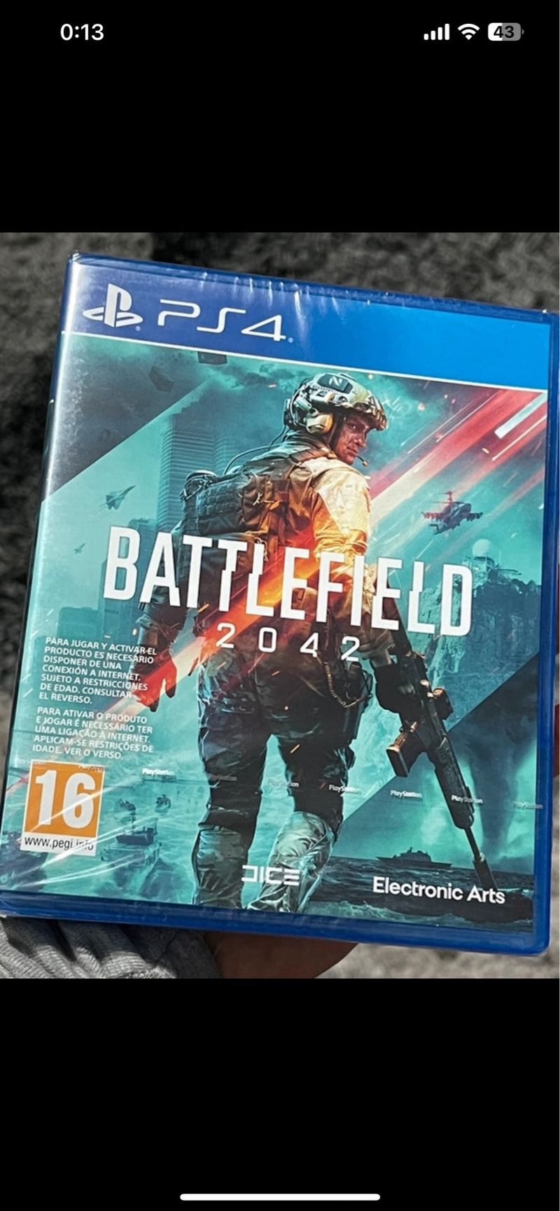 Imagen de ps4 battlefield 2042 precintado