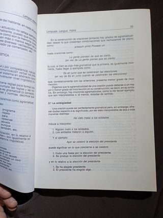 Libro lengua Española Curso Acceso
