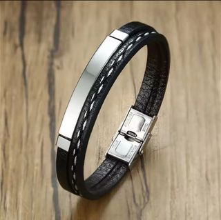 Bracciale doppio uomo