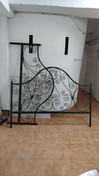 Letto ferro battuto
