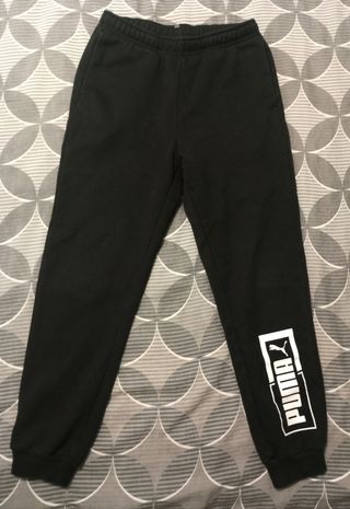 Pantalones chándal Puma negros