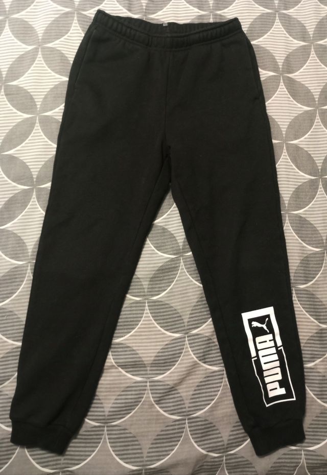 Pantalones chándal Puma negros