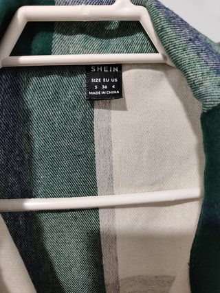 Sobrecamisa cuadros
