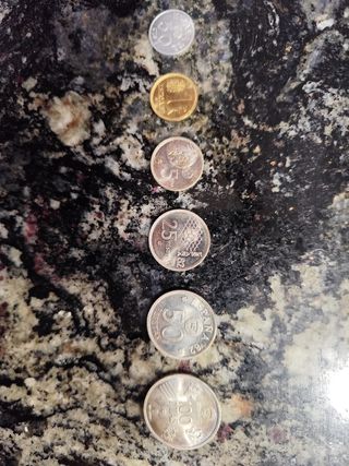 Lote monedas mundial España 82.