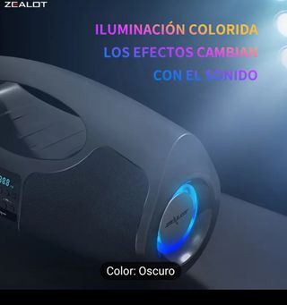 Altavoz con micrófono bluetooth sin estrenar  40W