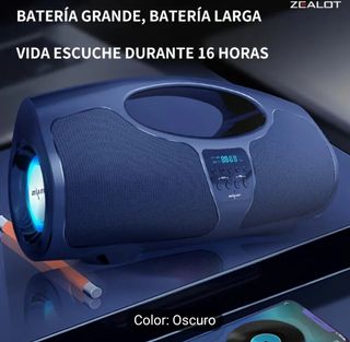 Altavoz con micrófono bluetooth sin estrenar  40W