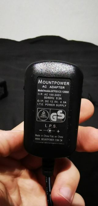 Fuente alimentación adaptador AC DC