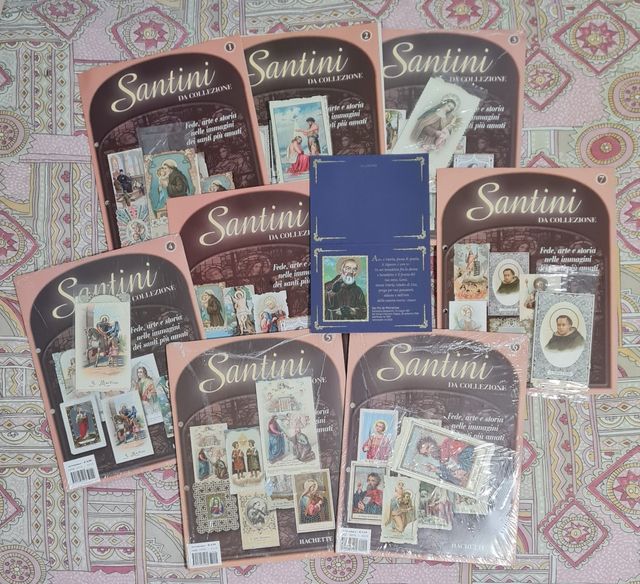 Santini da Collezione Hachette da n.1 a n.7