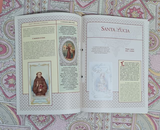 Santini da Collezione Hachette da n.1 a n.7