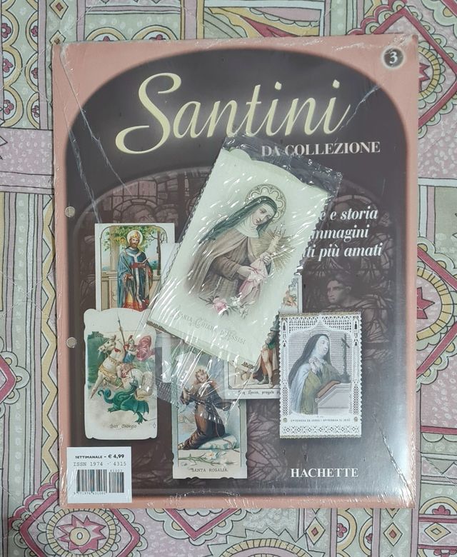 Santini da Collezione Hachette da n.1 a n.7