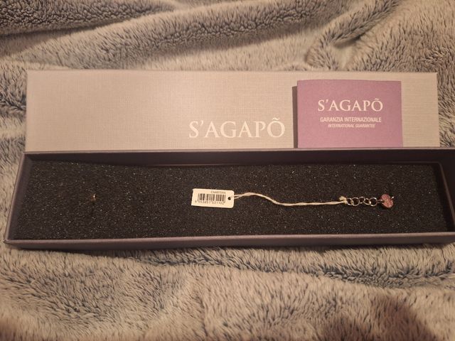 bracciale s'agapõ nuovo acciaio