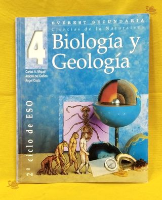 2 Libros Biología y Geología