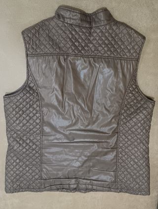 CHALECO DORADO PUNTO ROMA T. 50