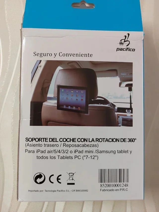 SOPORTE PARA TABLET 360° DE COCHE
