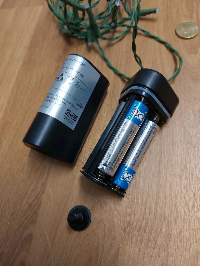 GUIRNALDA DE NAVIDAD IKEA A PILAS (NUEVO)