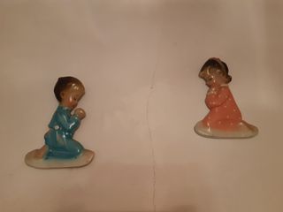 Figuras porcelana niño y niña