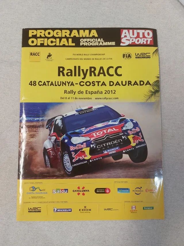 PROGRAMAS OFICIALES RALLYRACC (VARIOS - NUEVOS)