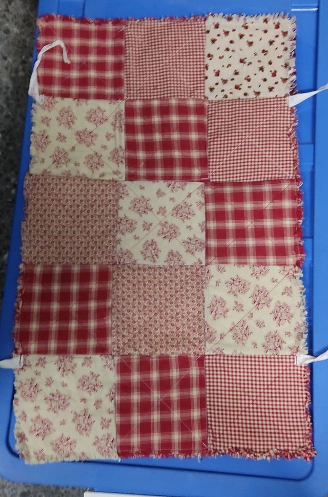 Funda patchwork artesanal