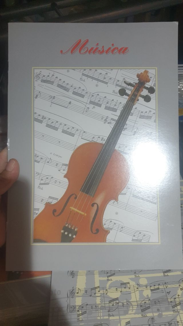 Cuaderno de musica