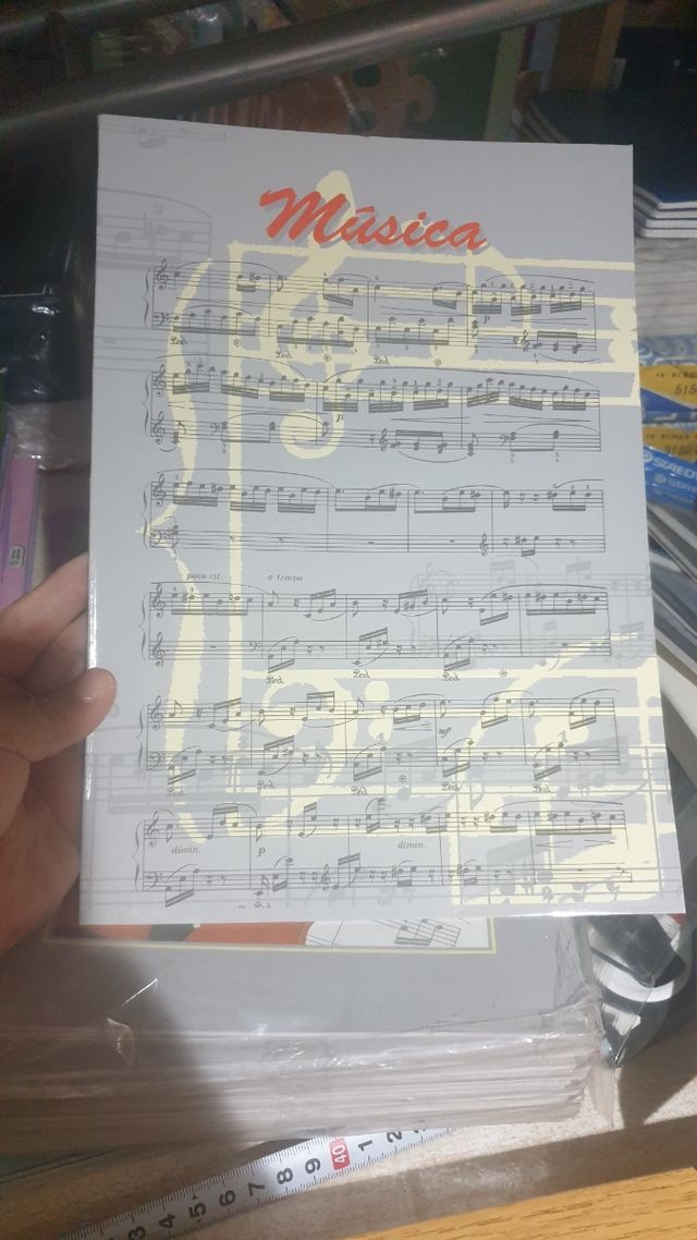 Cuaderno de musica