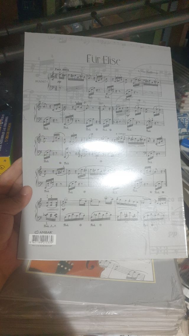 Cuaderno de musica
