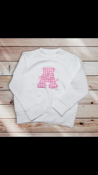 Sudadera bordada personalizada