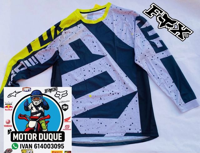 Camiseta mtb fox bici enduro descenso