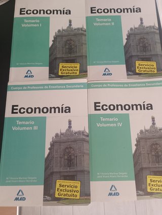 Cuerpo de profesores de enseñanza secundaria. Economía. Temario. Volumen i (Spanish Edition)