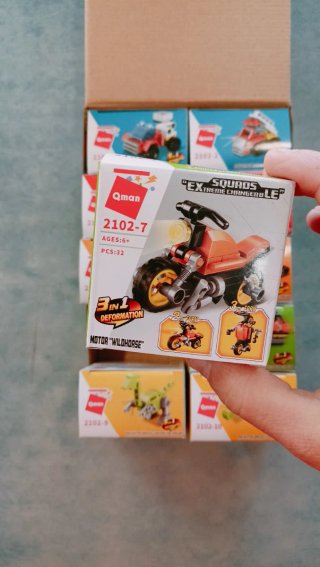 Set 10 Costruzioni compatibili Lego