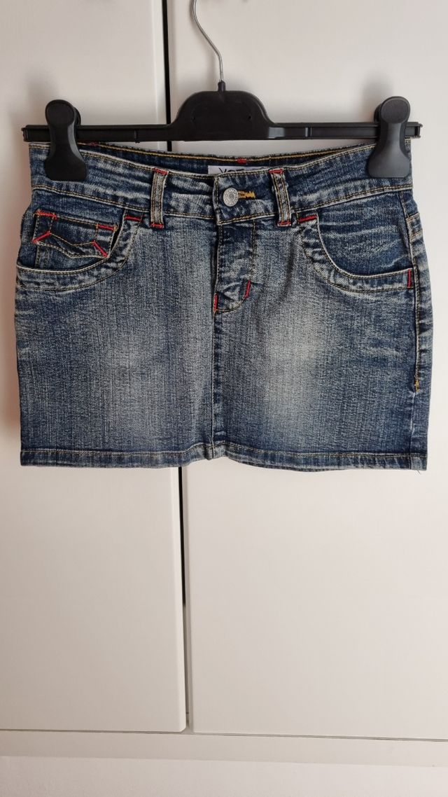 Minigonna jeans