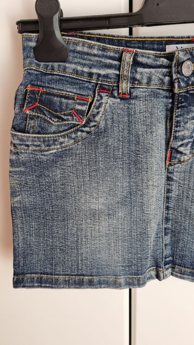 Minigonna jeans