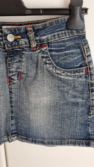 Minigonna jeans