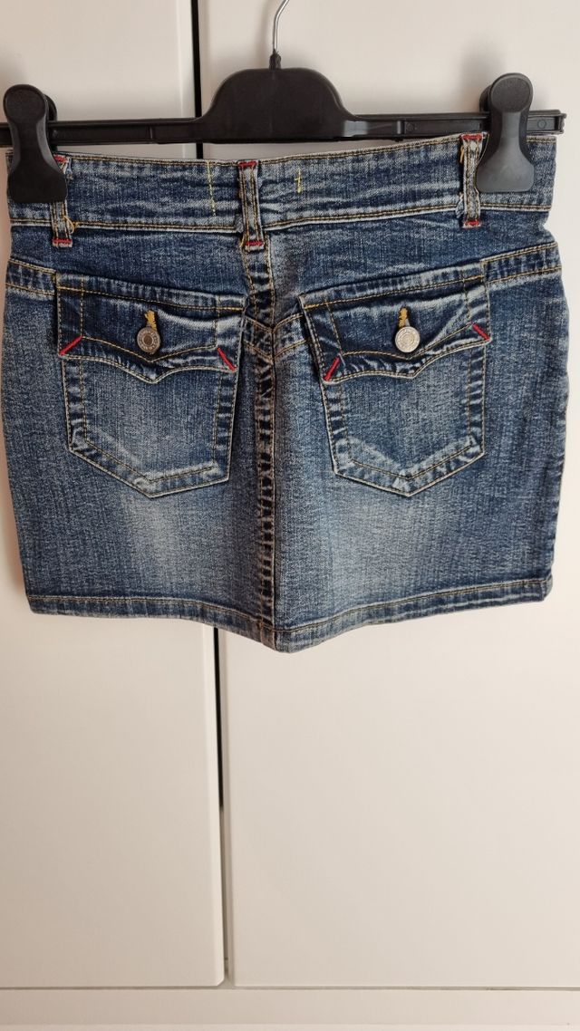 Minigonna jeans